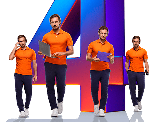 Великолепная четверка Ростелеком в посёлок Северная Грива (Московская область)